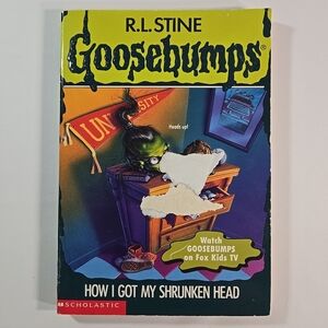 Goosebumps Book: How I Got My Shrunken Head #39 First PRINT